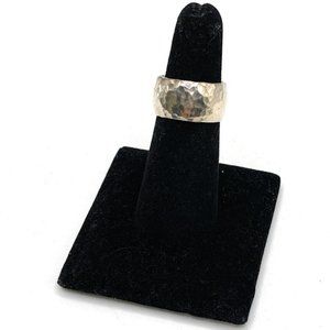 R1343 Retired Silpada Hammered Silver Ring